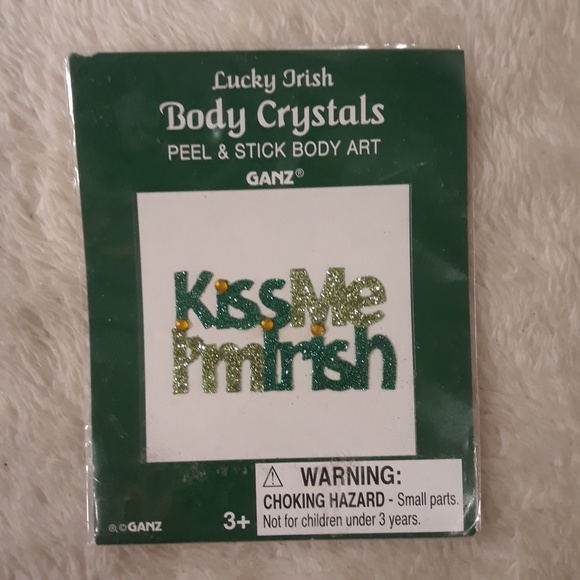 🛍5 for $25🛍4 NEW body Crystals Irish Body decals - Picture 2 of 6